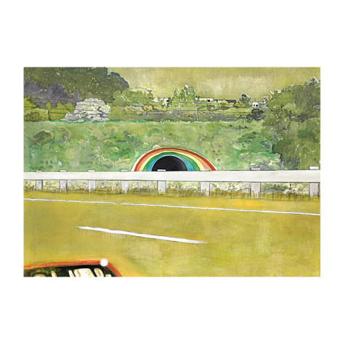 Peter Doig摇滚乡村小众风景油画装饰挂画客厅卧室轻奢水彩背景墙