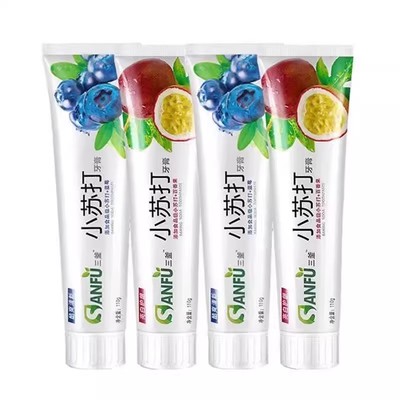 06A小苏打牙膏美白去黄去口臭