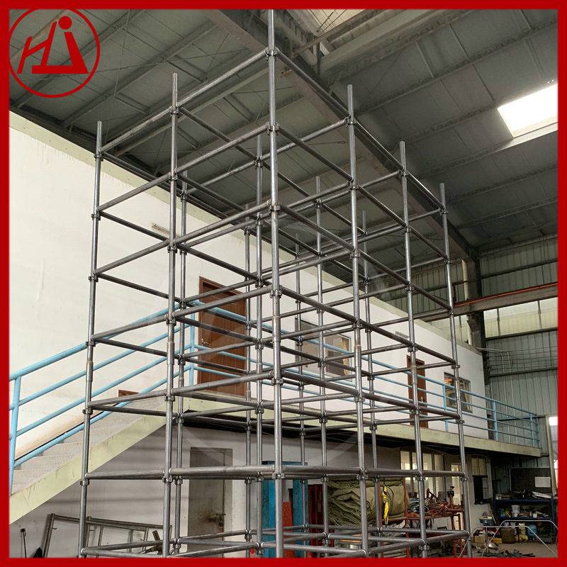 建宇套扣式脚手架建筑钢管套扣脚手架 工程塔架平台 工地快装架子