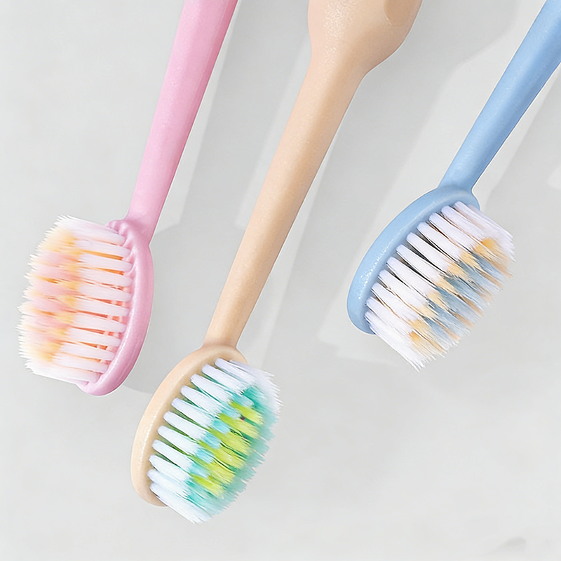 【鲸宝】E罗马柱软毛牙刷洁净护龈情侣家用深层清洁牙齿