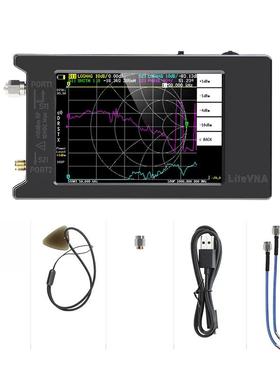 便携式矢量网络分析仪LiteVNA 6GNanoVNA升级 50k-6.3GHz工程网分