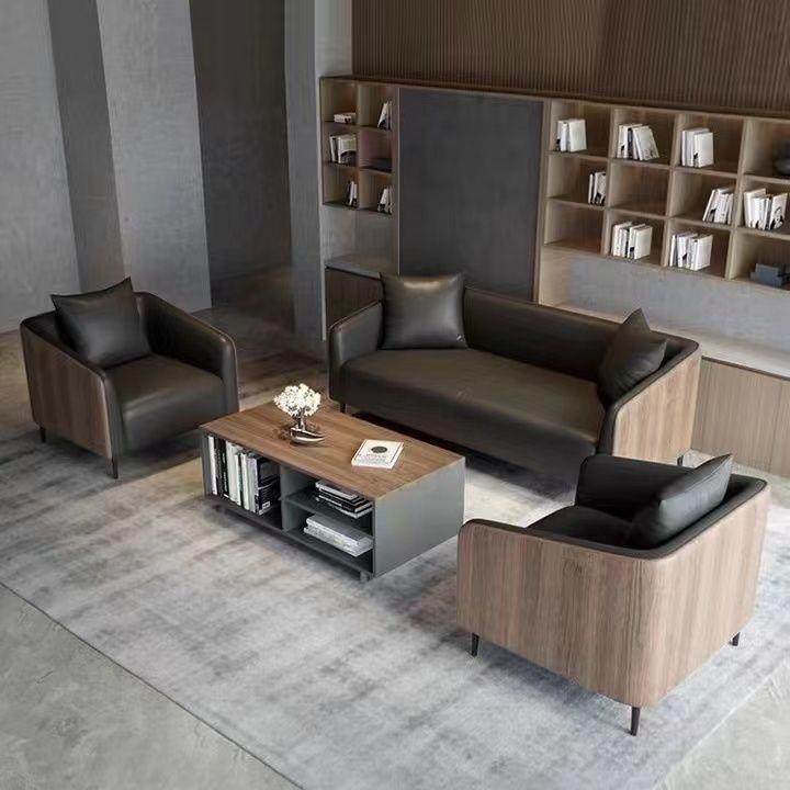 办公沙发简约现代商务会客休闲接待三人位西皮沙发办公室茶几组合,电子元器件市场,其它元器件,淘宝优惠券,粉丝福利购,淘宝优惠卷