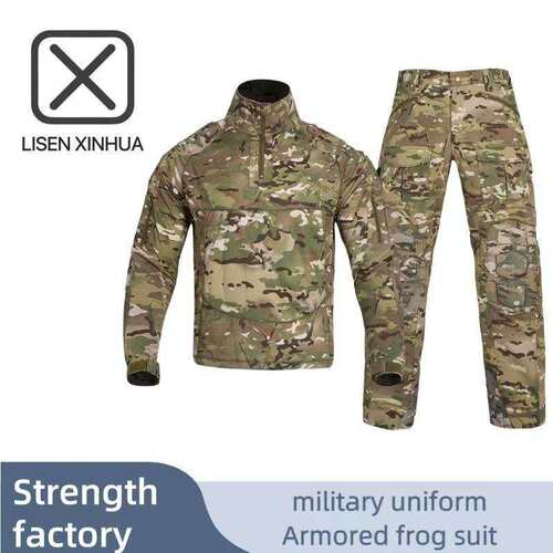 Lisen wear-resistant camouflage suit G9 tactical armor frog