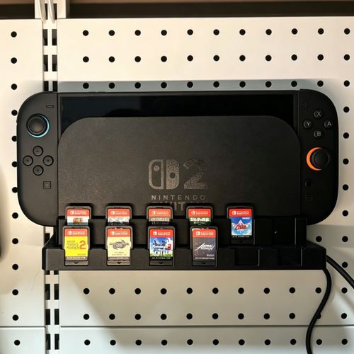圆孔洞洞板配件 任天堂 游戏主机switch2支架 直径6毫米金属板