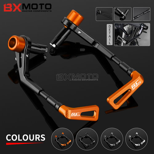 适用新款KTMRC390 rc390 改装手把保护竞技弓牛角护手改装配件
