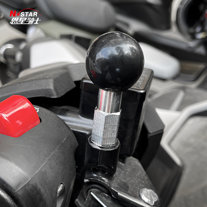 N-STR後照镜加长M10球头螺丝固定底座螺距1.mm适用於NSS3