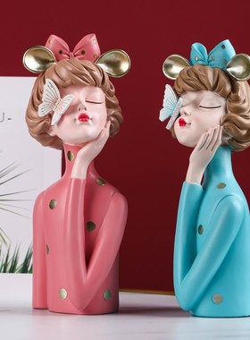 创意家居摆件客厅酒柜电视柜餐边柜展示柜装饰品卧室房间新房新家