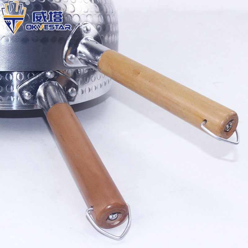 轻量快手 铝合金雪平锅 单柄小汤锅热牛奶锅煮泡面锅燃气