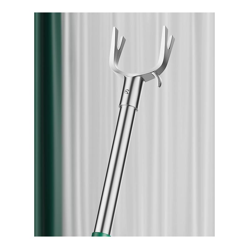 撑衣杆晾衣杆家用可伸缩加长款衣叉丫不锈钢晒衣杆阳台挑衣杆叉杆