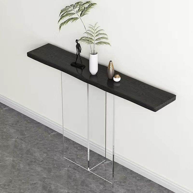 轻奢亚克力玄关桌子靠墙中式条案实木艺术现代简约入户柜子超窄,电子元器件市场,其它元器件,淘宝优惠券,粉丝福利购,淘宝优惠卷