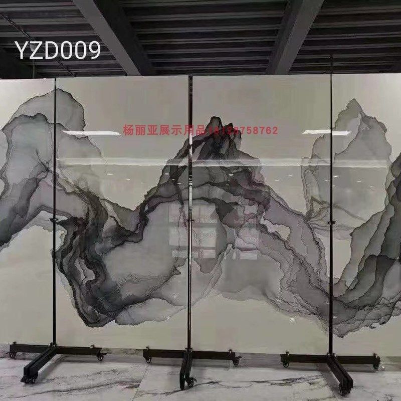 岩板样品展示架大板瓷砖2600连纹砖展架800大理石磁砖样板架立式