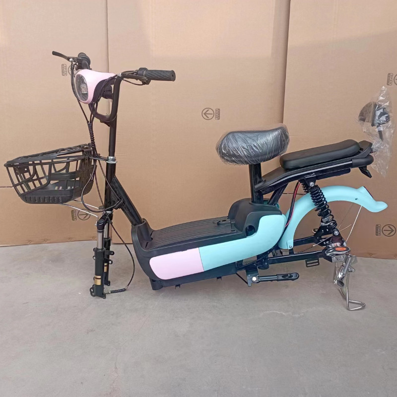 小蜜豆电动车车架子半成品48伏通用电动车半成品车架子脚踏新国标