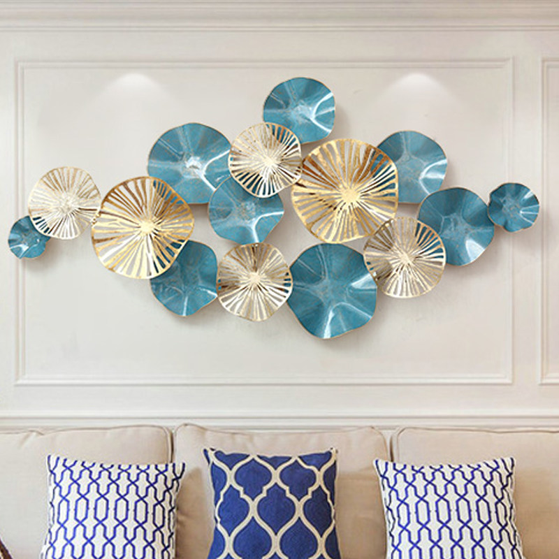 新欧式墙饰玄关墙壁创意金属客厅挂件电视壁饰铁艺装饰品背景墙