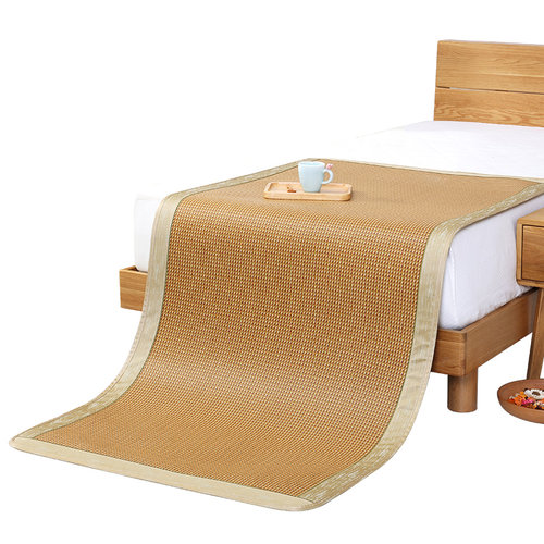 藤席凉席子1.2米单人床0.9M学生宿舍0.8折叠竹夏季儿童冰丝草席软