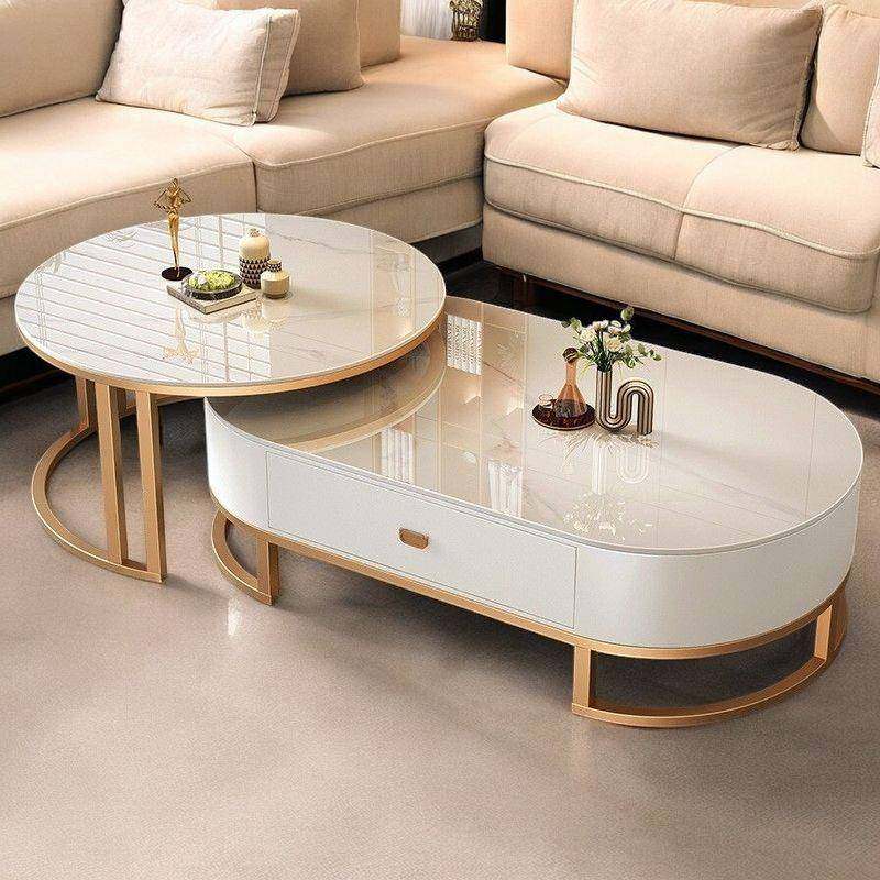 岩板茶几客厅家用轻奢现代简约小户型茶桌圆形2025新款茶网红茶几,3C数码配件,其它配件,淘宝优惠券,粉丝福利购,淘宝优惠卷