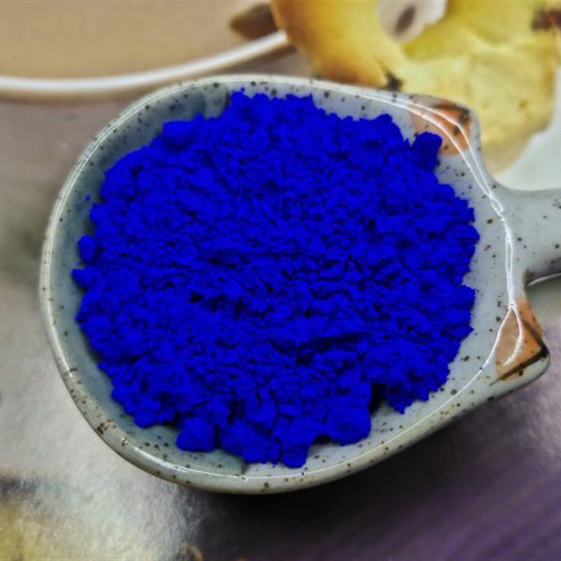 群青蓝色80g进口佛青 颜料粉专用 矿物矿石 唐卡国画岩彩墨画彩绘