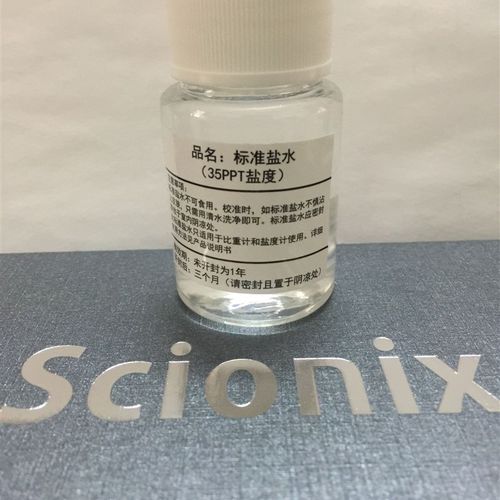 SCIONIX电子数显盐度计海水比重计校准液35PPT标准盐水液水族