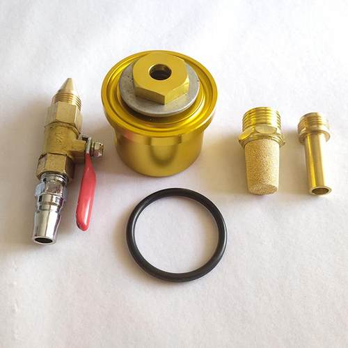 接油机量杯真空泵金属塑料消音配件工具吸油泵抽废机油气动发生器