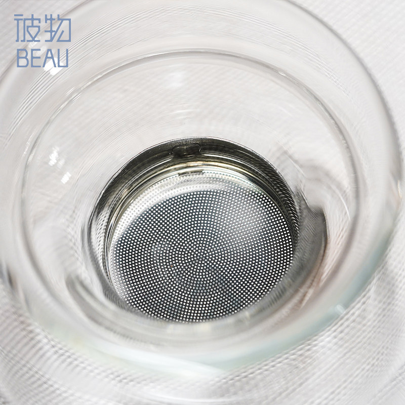 天福茗茶 彼物雅趣茶海 茶具玻璃家用公道杯耐高温透明加厚简约