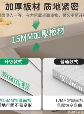 网红书桌女生卧室电ZNH脑桌台式简易工公桌子作办台家字用学生写