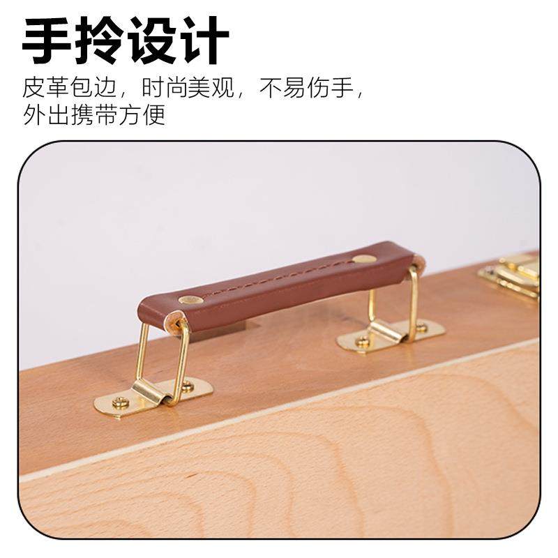写榉木油画桌箱面台式角画箱画圆架生画箱画架储存式美术生油444,文具电教/文化用品/商务用品,画板/画架/速写板,淘宝优惠券,粉丝福利购,淘宝优惠卷