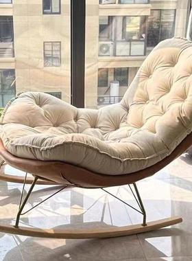 大蜂窝摇摇椅升级底XOF座猫抓号皮超软睡午椅阳台躺休闲单懒人沙