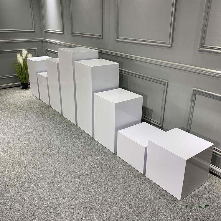 烤展ORV示台方摄影道具漆儿人童像拍照方体影楼影棚拍摄方块木墩