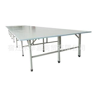 服查制衣验厂裁剪台组装合裁床台裁剪工作台裁剪桌81328密度板检