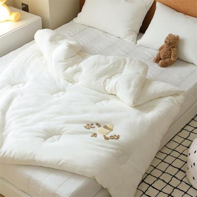 NeiN层e宝贝|新款A类儿童双纱夏被款春秋i被冬被四季贴IJE身软糯