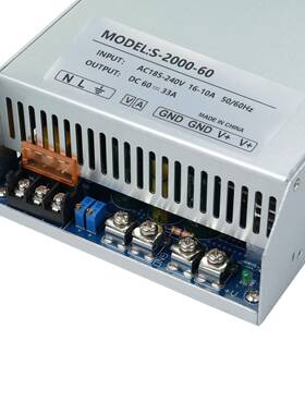 2000W开关电源162V24V3V48V60808V72V伺电机服专用恒流恒压电源