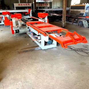 镀锌板四边切割锯 防火玻镁板四边锯 数控PLC控制系统锯边设备