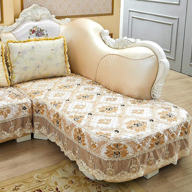 欧式沙发套罩全包防滑全套垫通用四季沙发型定做贵妃万能垫子盖U