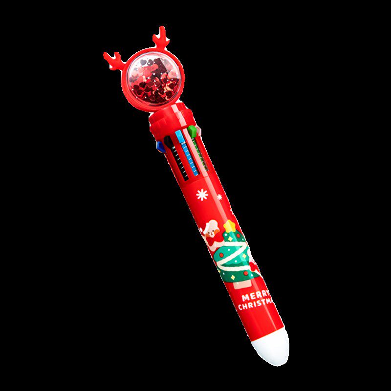 创意十色圆珠笔小学生礼物班级奖圣诞礼品