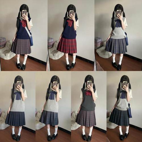 55CM/川岛私立jk制服裙长