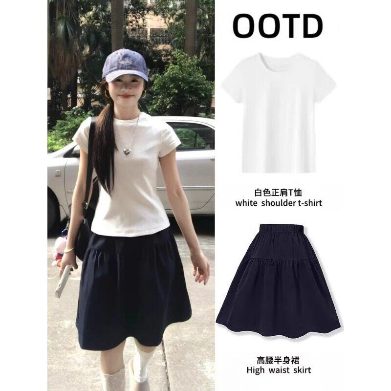日系学院风短裙女春夏202