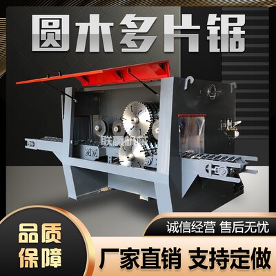 圆木多片锯大型圆木多片锯圆木开板锯原木多片锯全自动圆木多片锯