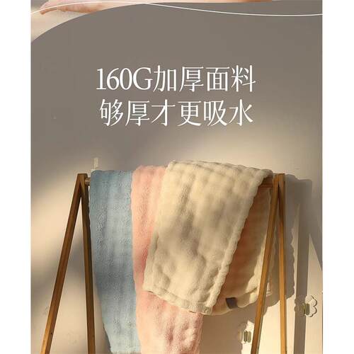 新加厚干帽子款速干发DGS女发干毛巾包头巾浴帽