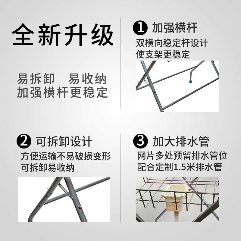 婴折架儿澡盆支澡盆支架宝宝浴支撑架新生儿抚触尿布台护盆理台叠
