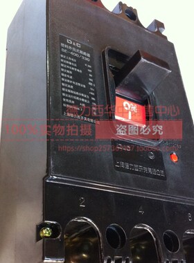 大功率SE空气开关400A安三相电380V空开DZ10塑壳式断路器3P大电流