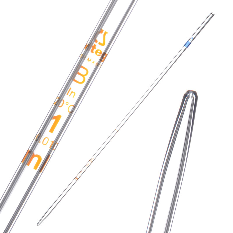 内容量移液管Witeg1ml 5ml高精度胖肚吸管量入式In德国进口药典药