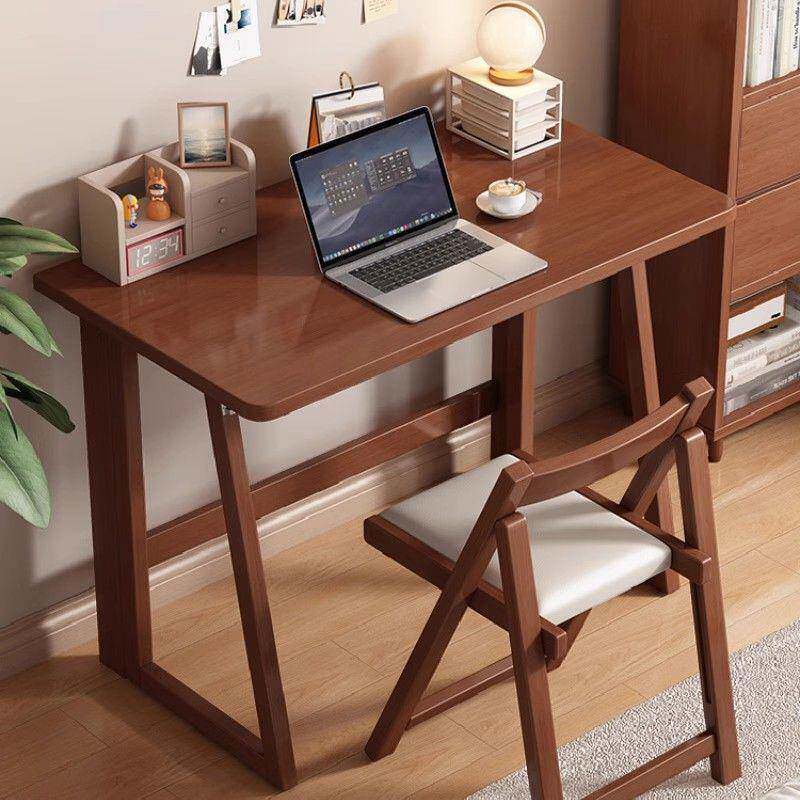 电脑桌学生家用办公书桌卧室可折叠电竞桌椅套装工作台便携小桌子