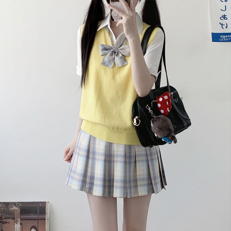 JK原创制服套装正版格裙