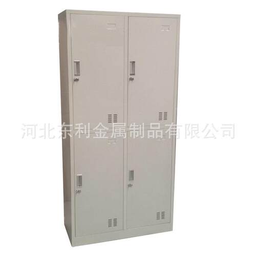 铁皮更衣员柜工物品储物柜浴门DL635室换衣柜四门六多门更衣柜厂