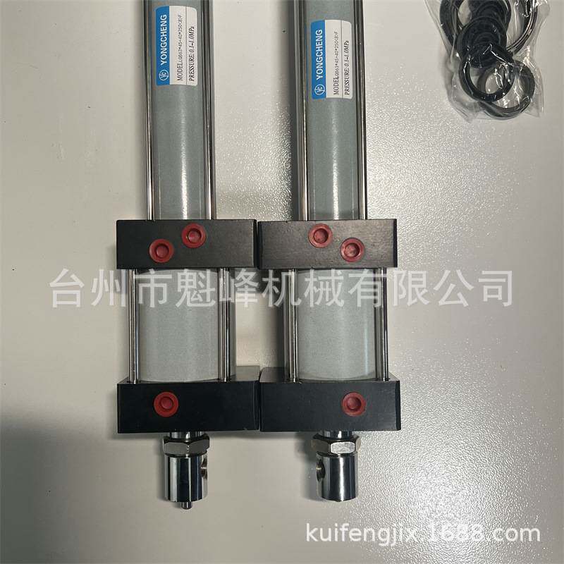 厂家直销吹瓶机拉伸气缸总成小型塑料机器配件厂家63型气动元件