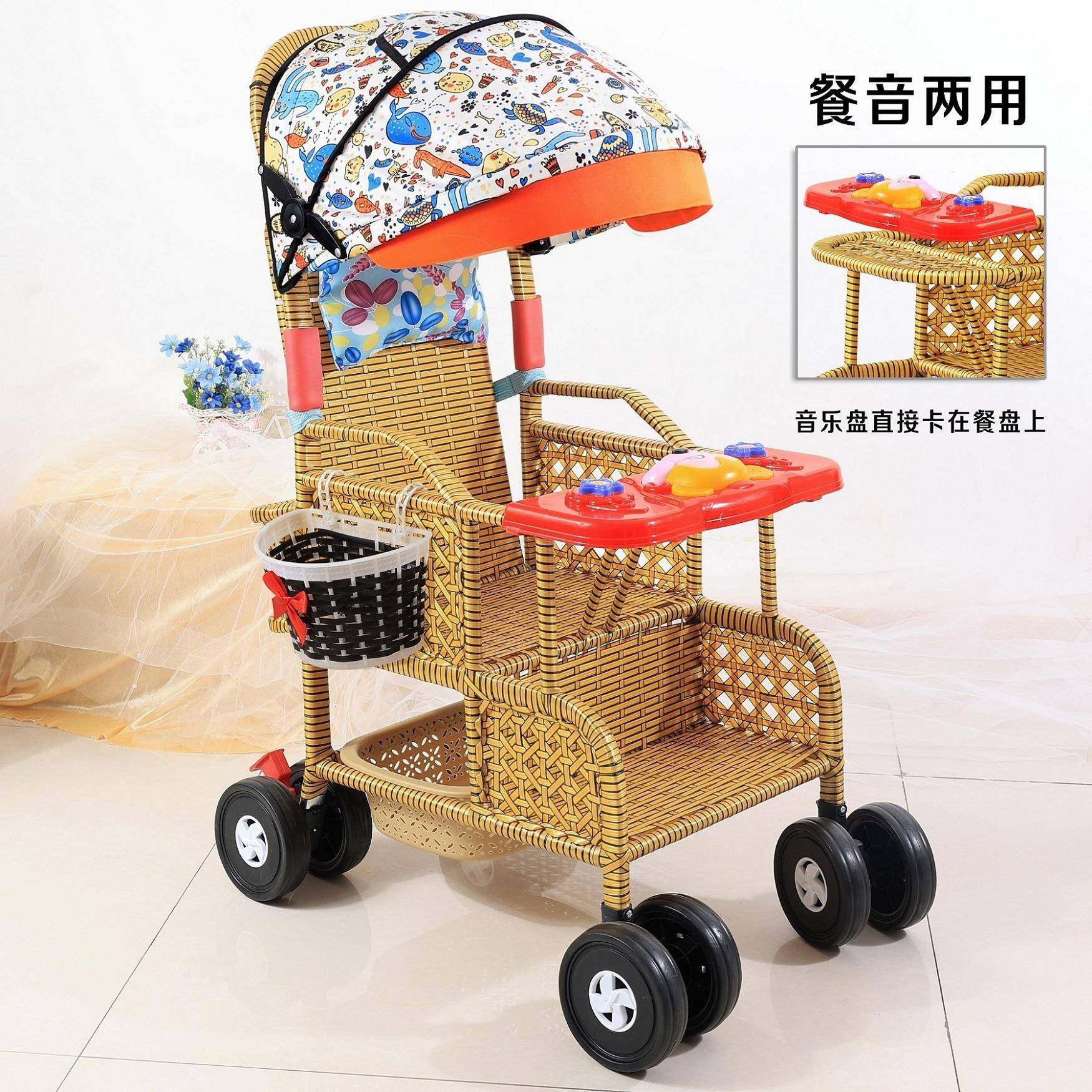 夏季婴儿竹藤车子轻便YCW藤宝宝仿藤推车儿童竹小推车推小孩椅藤,户外/登山/野营/旅行用品,户外营地车,淘宝优惠券,粉丝福利购,淘宝优惠卷