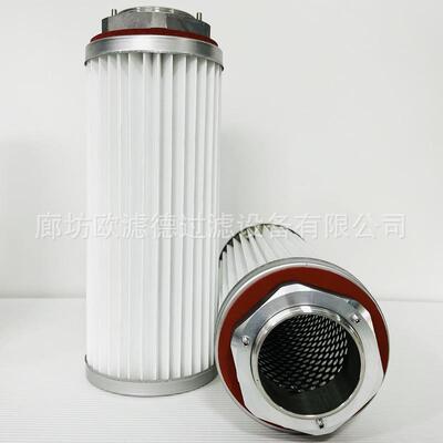 外螺纹除尘滤PTF气ECZO覆膜空粉折尘阻燃滤芯工业钢厂过滤叠用筒