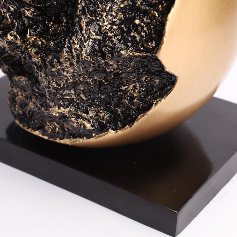 新中欧式树脂防VDW铜楼球软饰繁星雕塑工艺摆件售部样板房装家居