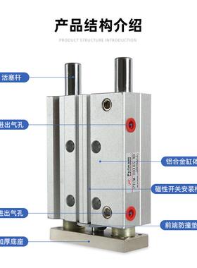 原装普南pu0na数控六面t钻PTCM634-m20X8小型气动气缸配件大全