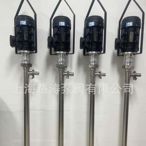 HD-1500W+SSDRL31L-1000HV6-10胶02高粘度螺杆插桶泵涂料树脂油漆