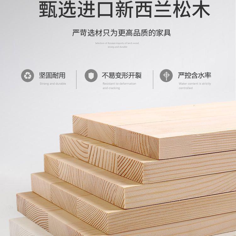 松木衣柜卧家用推拉门实木小户型儿童储物柜子出租房全用40c室无